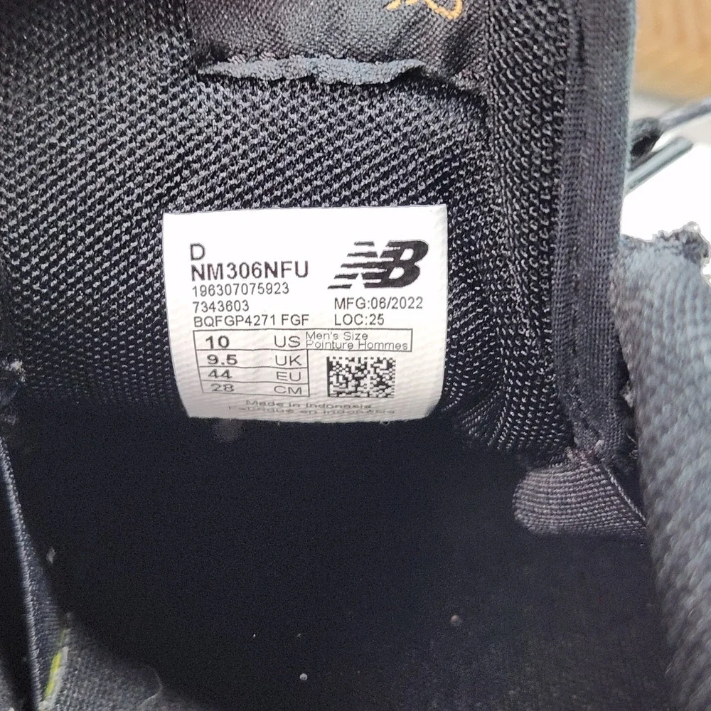 New Balance Numeric 306 Jamie Foy Green Black NM306NFU Men’s Size 10D Used